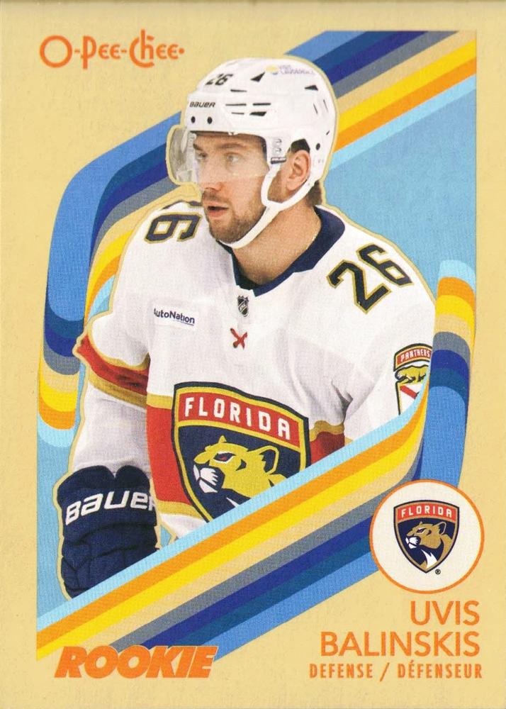 #595 Uvis Balinskis - Florida Panthers - 2023-24 O-Pee-Chee - Retro Hockey