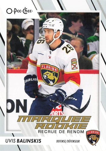 #595 Uvis Balinskis - Florida Panthers - 2023-24 O-Pee-Chee Hockey