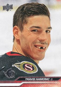 #595 Travis Hamonic - Ottawa Senators - 2023-24 Upper Deck Hockey