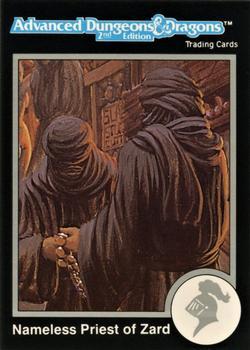 #595 Nameless Priest of Zard - 1991 TSR Advanced Dungeons & Dragons - Silver