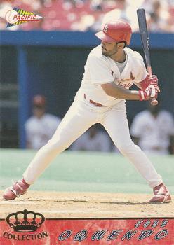#596 Jose Oquendo - St. Louis Cardinals - 1994 Pacific Baseball