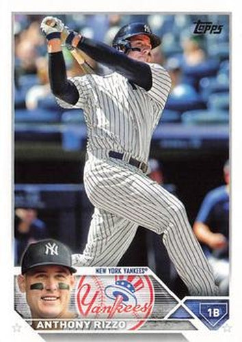 #596 Anthony Rizzo - New York Yankees - 2023 Topps Baseball