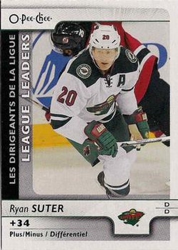 #596 Ryan Suter - Minnesota Wild - 2017-18 O-Pee-Chee Hockey