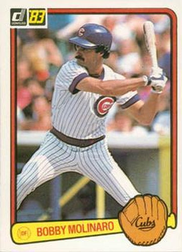 #596 Bobby Molinaro - Chicago Cubs - 1983 Donruss Baseball