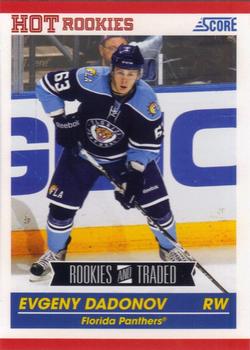 #596 Evgeny Dadonov - Florida Panthers - 2010-11 Score Hockey