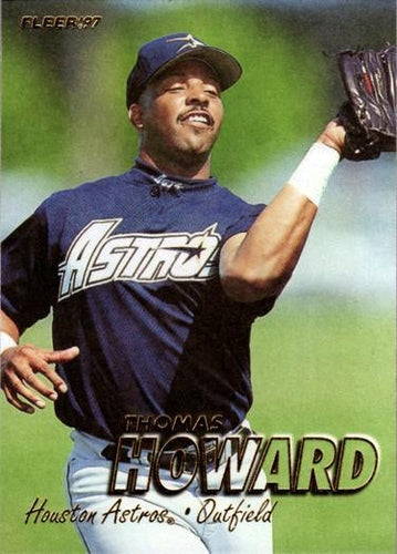 #596 Thomas Howard - Houston Astros - 1997 Fleer Baseball