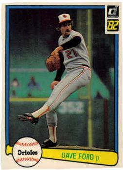 #597 Dave Ford - Baltimore Orioles - 1982 Donruss Baseball