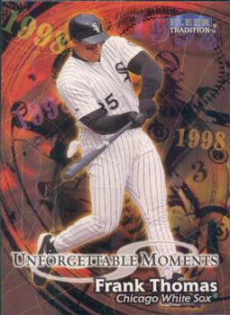 #597 Frank Thomas - Chicago White Sox - 1998 Fleer Tradition Baseball