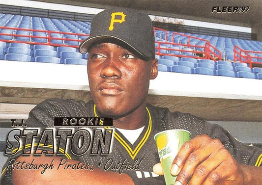 #597 T.J. Staton - Pittsburgh Pirates - 1997 Fleer Baseball