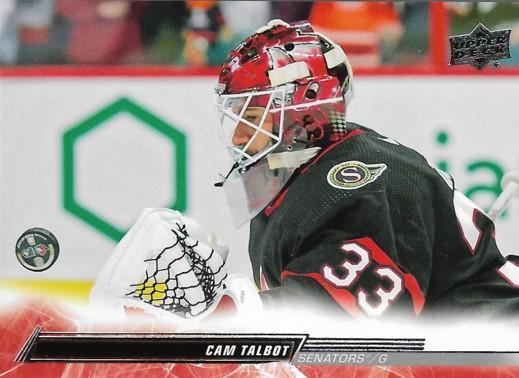 #598 Cam Talbot - Ottawa Senators - 2022-23 Upper Deck Hockey
