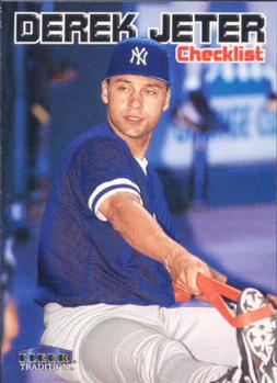 #598 Derek Jeter - New York Yankees - 1999 Fleer Tradition Baseball