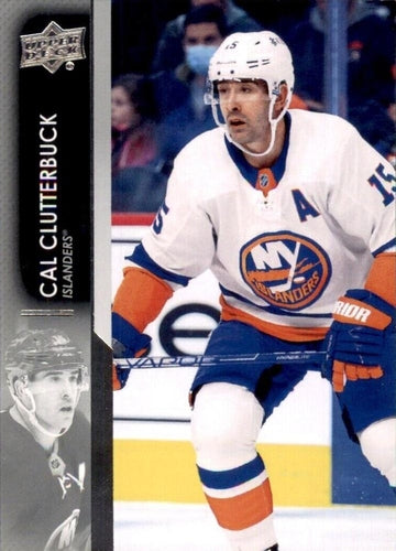 #598 Calutterbuck - New York Islanders - 2021-22 Upper Deck Hockey