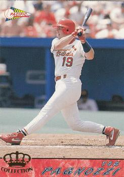 #598 Tom Pagnozzi - St. Louis Cardinals - 1994 Pacific Baseball