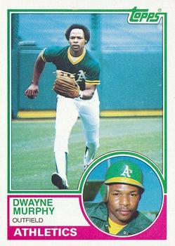 #598 Dwayne Murphy - Oakland Athletics - 1983 Topps Baseball