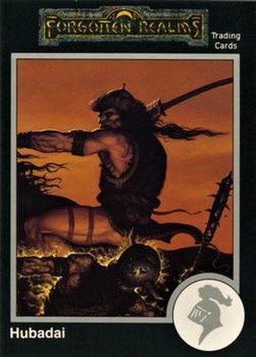 #599 Hubadai - 1991 TSR Advanced Dungeons & Dragons - Silver
