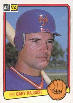 #599 Gary Rajsich - New York Mets - 1983 Donruss Baseball