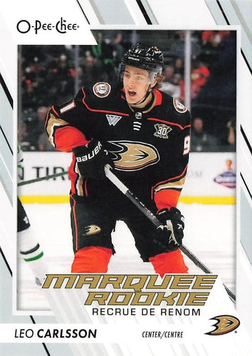#599 Leo Carlsson - Anaheim Ducks - 2023-24 O-Pee-Chee Hockey