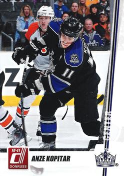 #59 Anze Kopitar - Los Angeles Kings - 2010-11 Donruss Hockey