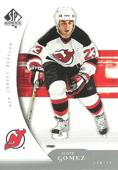 #59 Scott Gomez - New Jersey Devils - 2005-06 SP Authentic Hockey