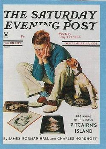 #59 Starstruck - 1993 Comic Images Norman Rockwell Saturday Evening Post