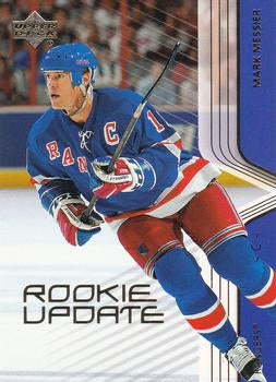 #59 Mark Messier - New York Rangers - 2003-04 Upper Deck Rookie Update Hockey