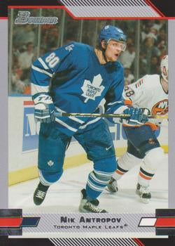 #59 Nik Antropov - Toronto Maple Leafs - 2003-04 Bowman Draft Picks and Prospects Hockey