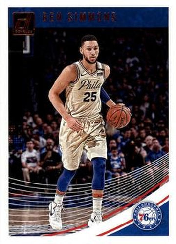 #59 Ben Simmons - Philadelphia 76ers - 2018-19 Donruss Basketball