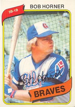 #59 Bob Horner - Atlanta Braves - 1980 O-Pee-Chee Baseball