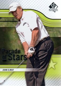 #59 John Elway - 2012 SP Authentic Golf