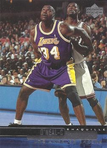#59 Shaquille O'Neal - Los Angeles Lakers - 1999-00 Upper Deck Basketball