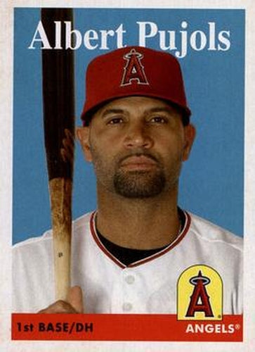 #59 Albert Pujols - Los Angeles Angels - 2019 Topps Archives Baseball