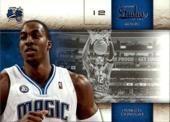 #59 Dwight Howard - Orlando Magic - 2009-10 Panini Studio Basketball