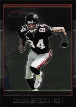 #59 Shawn Jefferson - Atlanta Falcons - 2001 Bowman Chrome Football