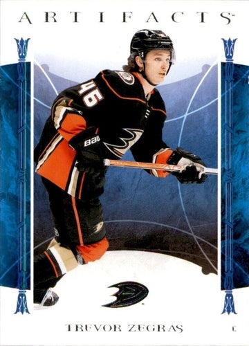 #59 Trevor Zegras - Anaheim Ducks - 2022-23 Upper Deck Artifacts Hockey