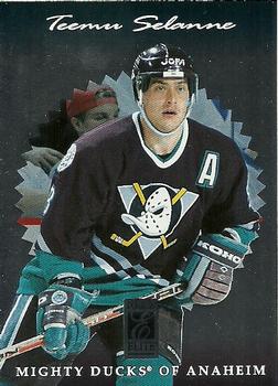 #59 Teemu Selanne - Anaheim Mighty Ducks - 1996-97 Donruss Elite Hockey