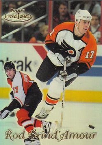 #59 Rod Brind'Amour - Philadelphia Flyers - 1999-00 Topps Gold Label Hockey