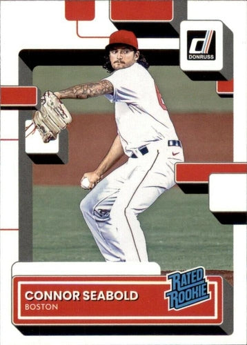 #59 Connor Seabold - Boston Red Sox - 2022 Donruss Baseball
