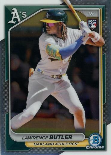 #59 Lawrence Butler - Oakland Athletics - 2024 Bowman Chrome Baseball