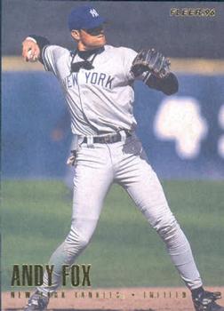 #U59 Andy Fox - New York Yankees - 1996 Fleer Update Baseball