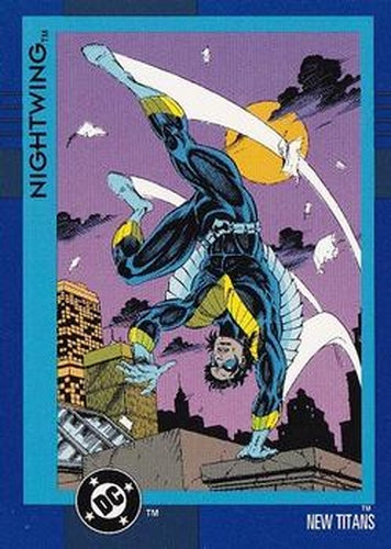 #59 Nightwing - 1993 SkyBox DC Cosmic Teams