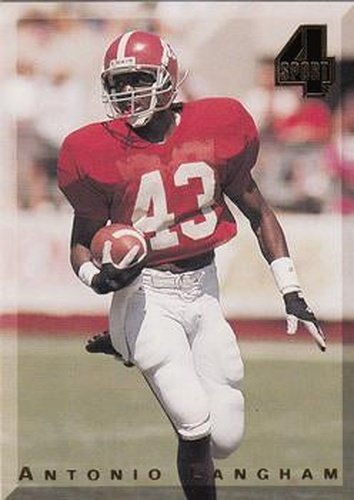 #59 Antonio Langham - Alabama Crimson Tide / Cleveland Browns - 1994 Classic Four Sport