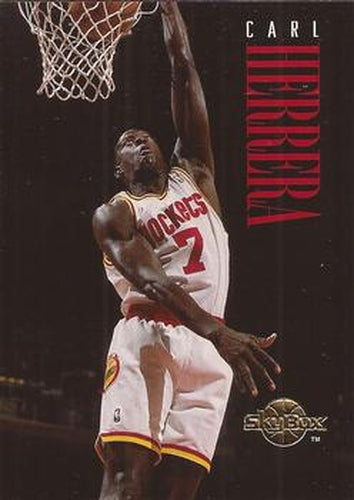 #59 Carl Herrera - Houston Rockets - 1994-95 SkyBox Premium Basketball