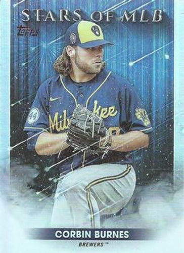#SMLB-59 Corbin Burnes - Milwaukee Brewers - 2022 Topps - Stars of MLB Baseball