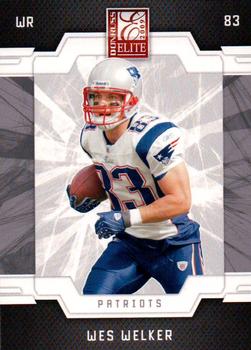 #59 Wes Welker - New England Patriots - 2009 Donruss Elite Football