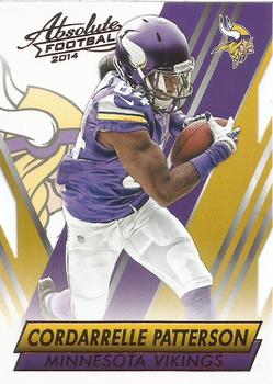 #59 Cordarrelle Patterson - Minnesota Vikings - 2014 Panini Absolute - Red Football