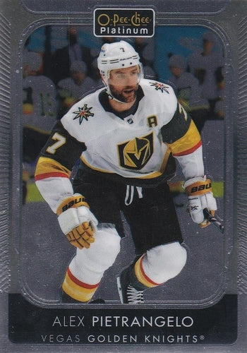 #59 Alex Pietrangelo - Vegas Golden Knights - 2021-22 O-Pee-Chee Platinum Hockey