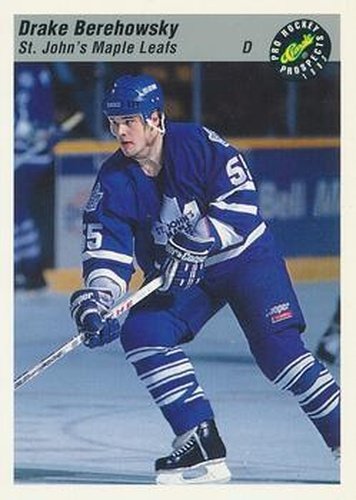#59 Drake Berehowsky - St. John's Maple Leafs - 1993 Classic Pro Prospects Hockey