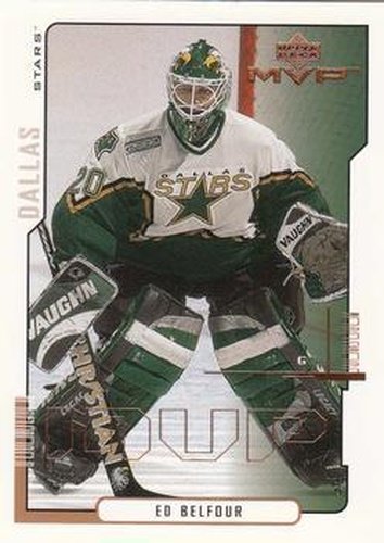#59 Ed Belfour - Dallas Stars - 2000-01 Upper Deck MVP Hockey