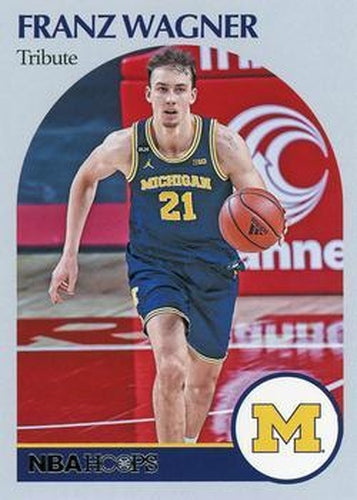 #59 Franz Wagner - Michigan Wolverines - 2021 Panini Chronicles Draft Picks Basketball