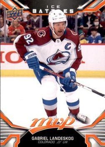 #59 Gabriel Landeskog - Colorado Avalanche - 2022-23 Upper Deck MVP - Ice Battles Hockey